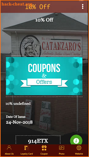 Catanzaro Pizza and Subs screenshot