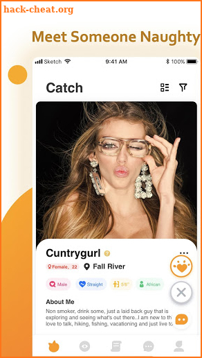 Catch, FWB Hookup Dating App screenshot