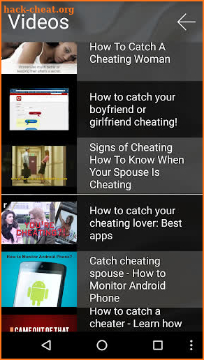 Catch Your Cheating Spouse! screenshot