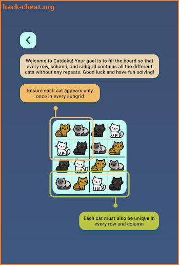 Catdoku - Sudoku with cats screenshot