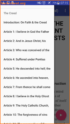 Catechism of the Council of Trent (full version) screenshot
