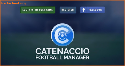Catenaccio Football Manager screenshot