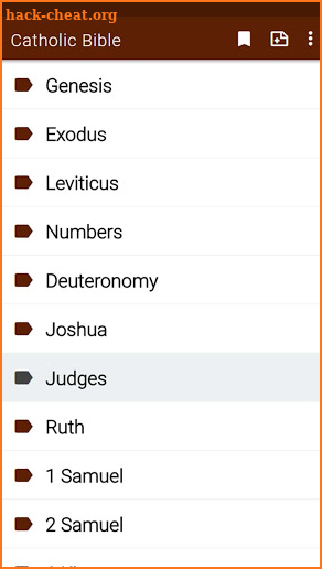 Catholic Bible app screenshot