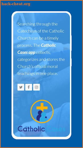 Catholic Cases screenshot