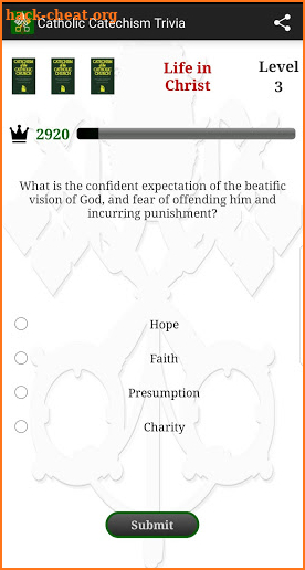 Catholic Catechism Trivia screenshot
