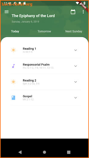 Catholic Daily Mass Readings - Audio Included screenshot
