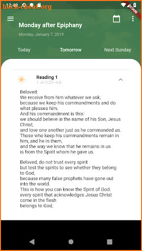 Catholic Daily Mass Readings - Audio Included screenshot