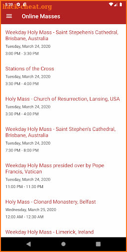 Catholic Daily Readings screenshot