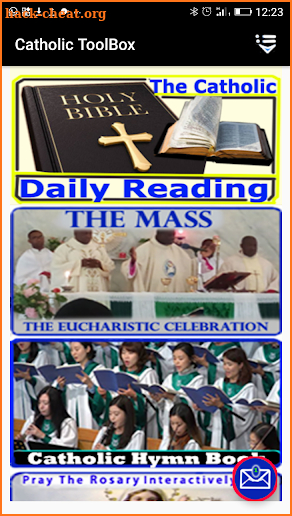 Catholic Daily Readings (Audio, Offline, + Hymns) screenshot