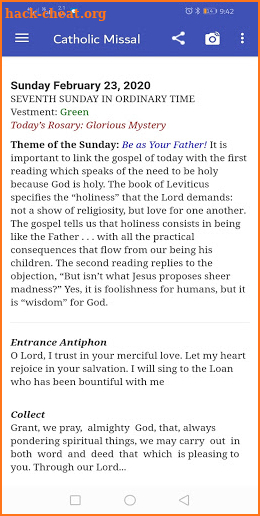 Catholic Missal Hymn Bible Prayer JoyfulSound screenshot
