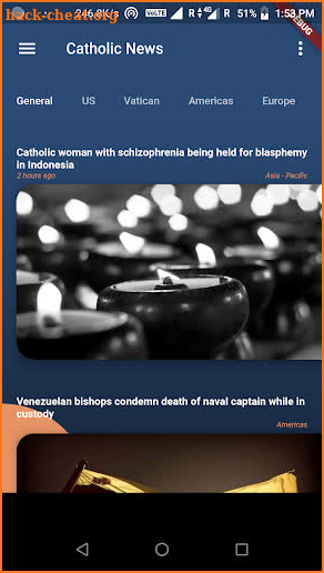 Catholic News screenshot