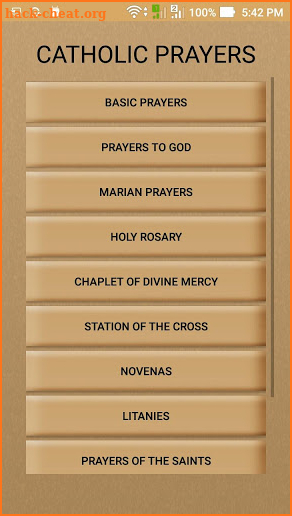 Catholic Prayers Offline screenshot