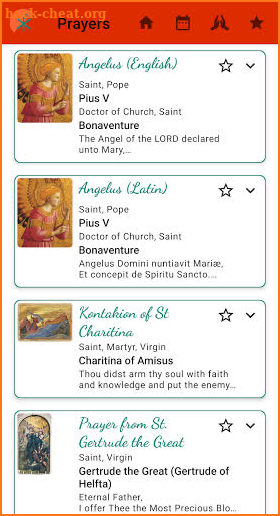 Catholic Saints screenshot