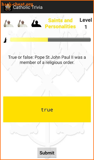 Catholic Trivia screenshot