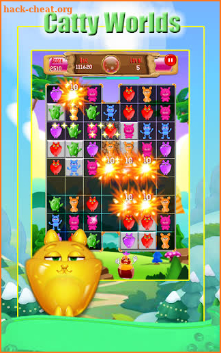 Cats Friend - Free Puzzle Match3 Game screenshot