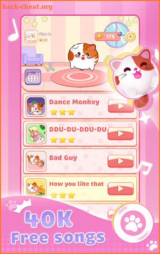 Cats Hop: Cute Cat Music screenshot