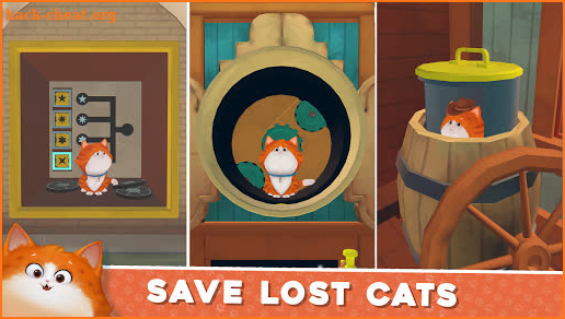 Cats in Time - Relaxing Puzzle Game screenshot