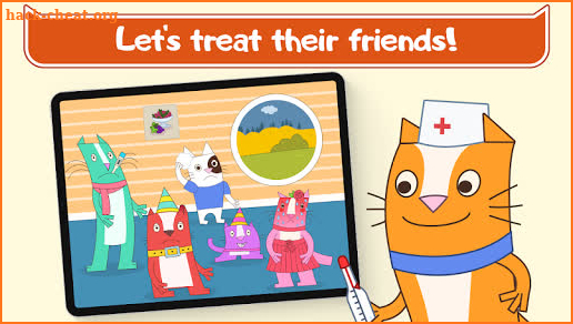 Cats Pets Animal Doctor Games for Kids! Pet doctor screenshot