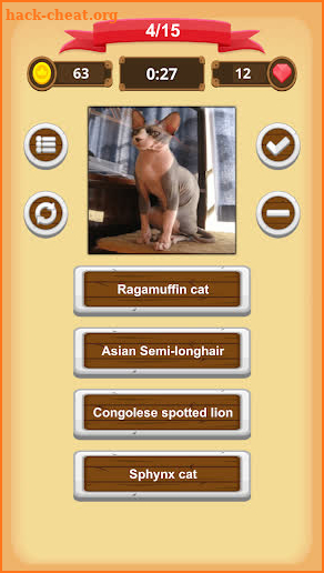 Cats Quiz screenshot