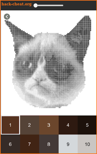 Cats Sandbox Coloring - Cat Color By Number screenshot