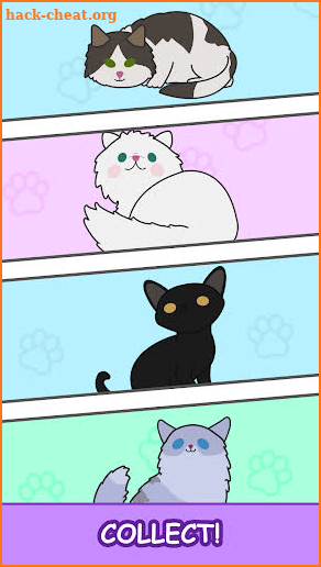 Cats Tower - Merge Kittens 2 screenshot