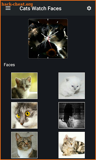 Cats Watch Faces screenshot