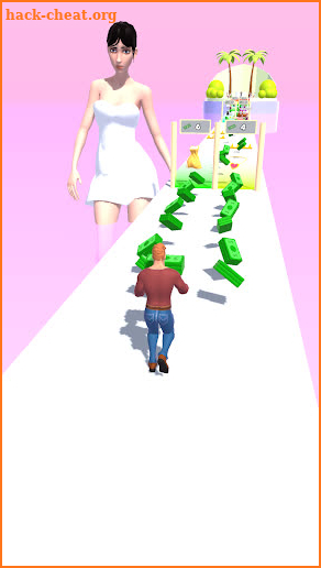 Catwalk Lady 3D screenshot