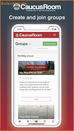 CaucusRoom screenshot