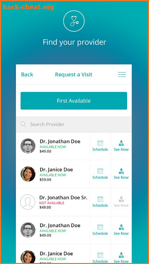 CAVA Telemedicine screenshot