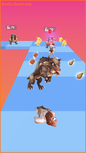 Caveman Rush 3D screenshot
