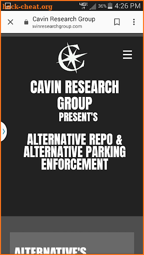 Cavin Research Group screenshot