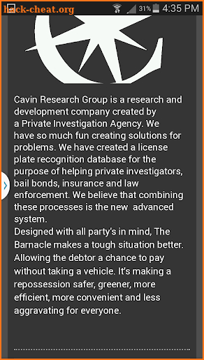 Cavin Research Group screenshot