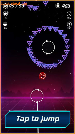 Cavort Night Game screenshot