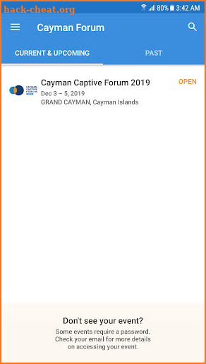 Cayman Captive Forum screenshot
