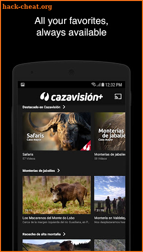 Cazavisión+ screenshot