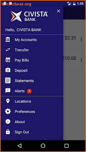 CB-Mobile Banking screenshot