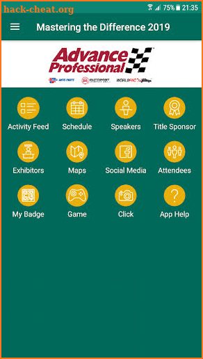 CBA Event Hub screenshot