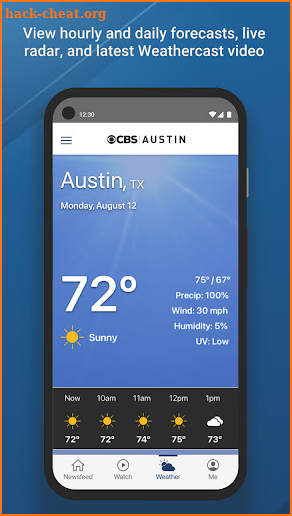 CBS Austin News screenshot
