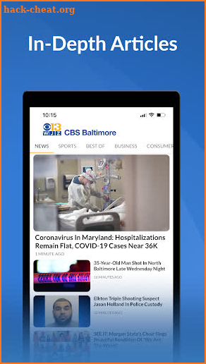 CBS Baltimore screenshot