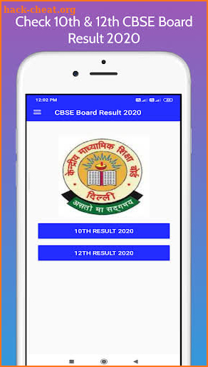 CBSE Board Result 2020 class 10th 12th cbse result screenshot
