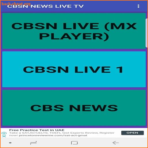 CBSN LIVE screenshot