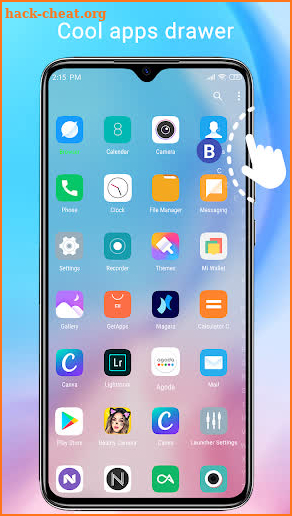 CC Launcher - Cool Mi Launcher for all phones screenshot