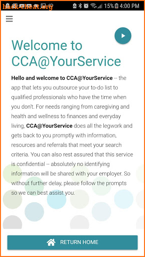 CCA@YourService screenshot