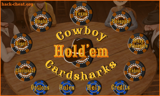 CCHoldem - Cowboy Cardsharks Hold'em Games screenshot