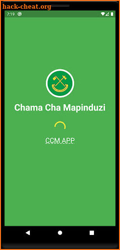 CCM APP screenshot