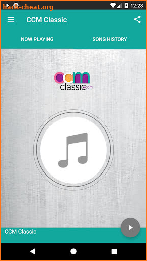 CCM Classic Radio screenshot