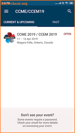 CCME 2019 / CCEM 2019 screenshot