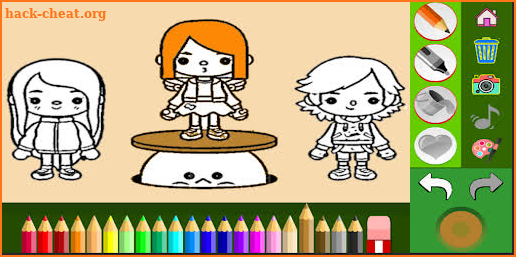 ccplay toca life coloring book screenshot