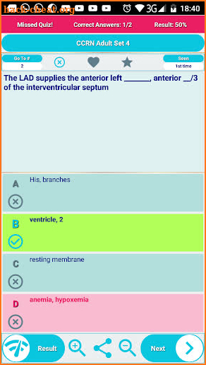 CCRN Adult-CCU Exam Prep & Practice Questions App screenshot