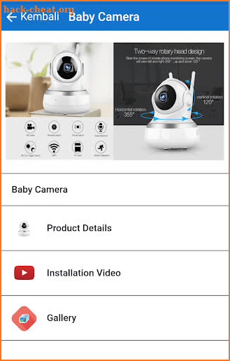 CCTV Baby Camera screenshot